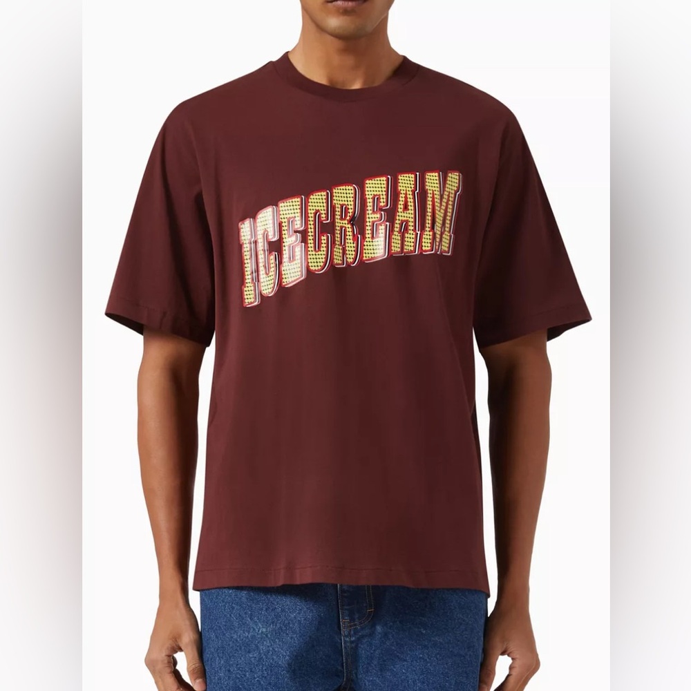 Icecream Brown Graphic T-Shirt